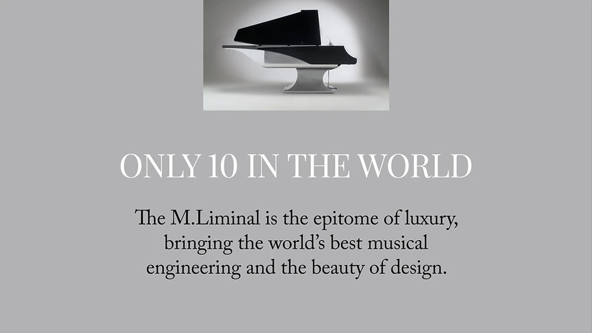 The Grand Signature Piano’s Crown Jewel: The Limited Edition Fazioli M.Liminal