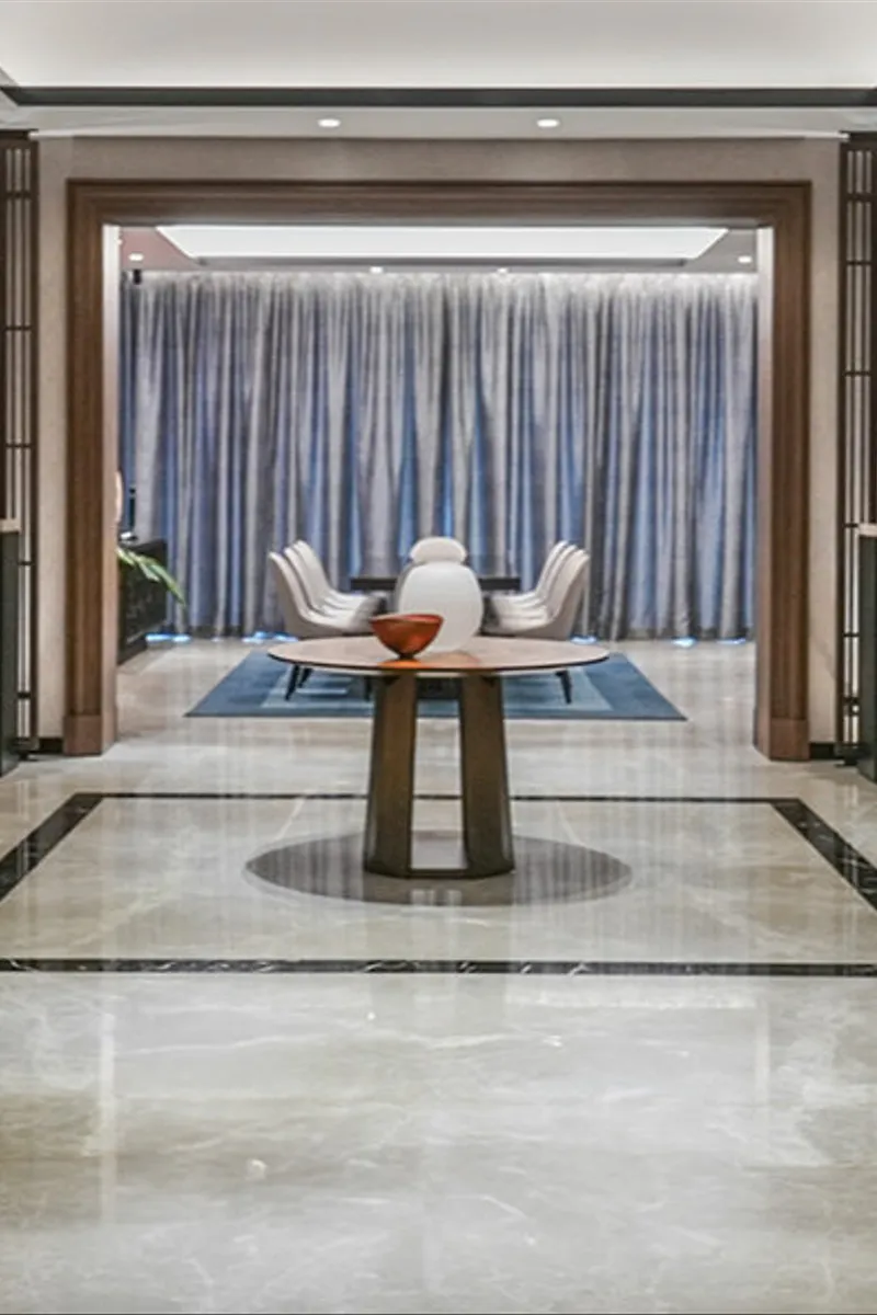 Lantai Marmer Apartemen Eksklusif dan Mudah Dibersihkan