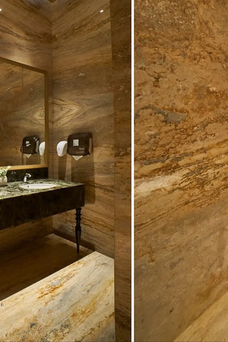 9 Inspirasi Desain Travertine Nan Memesona