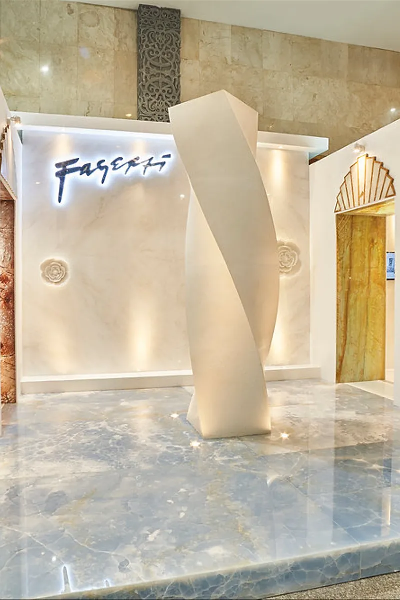 Fagetti Turns Marble Into Art With a Presentation on Their Latest Technology
