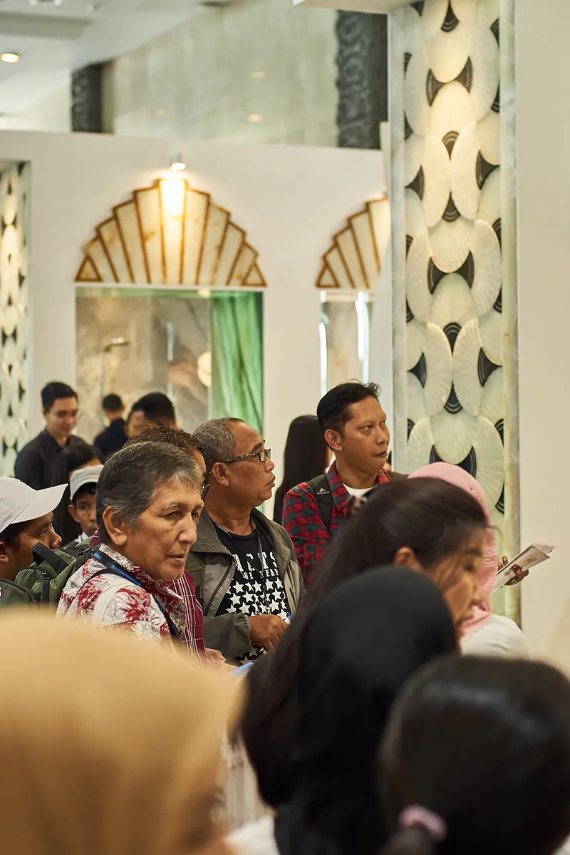 At IndoBuildTech, Architects Speak Directly to the Master of Art Stone