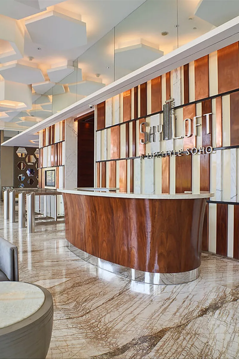 Marmer Dinding Kantor Profesional dan Tahan Lama