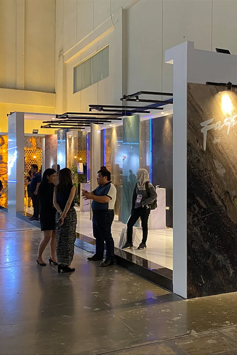 Fagetti Tampilkan Teknologi Marmer Melayang di Arch:ID 2020