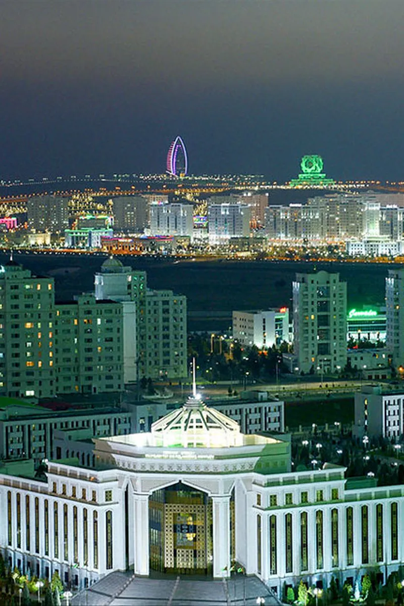 Keindahan Ashgabat, Ibu Kota Negara Berlapis Marmer Putih