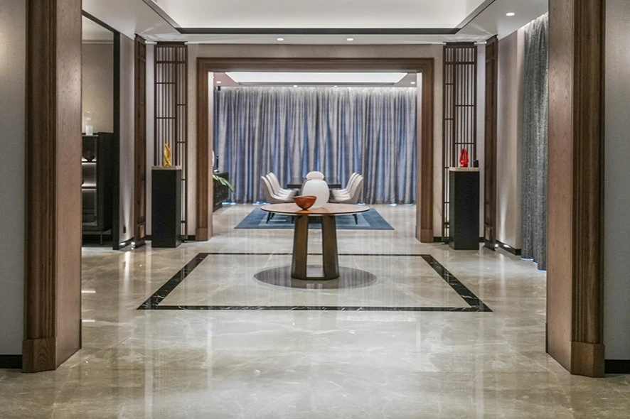 Lantai Marmer Apartemen Eksklusif dan Mudah Dibersihkan