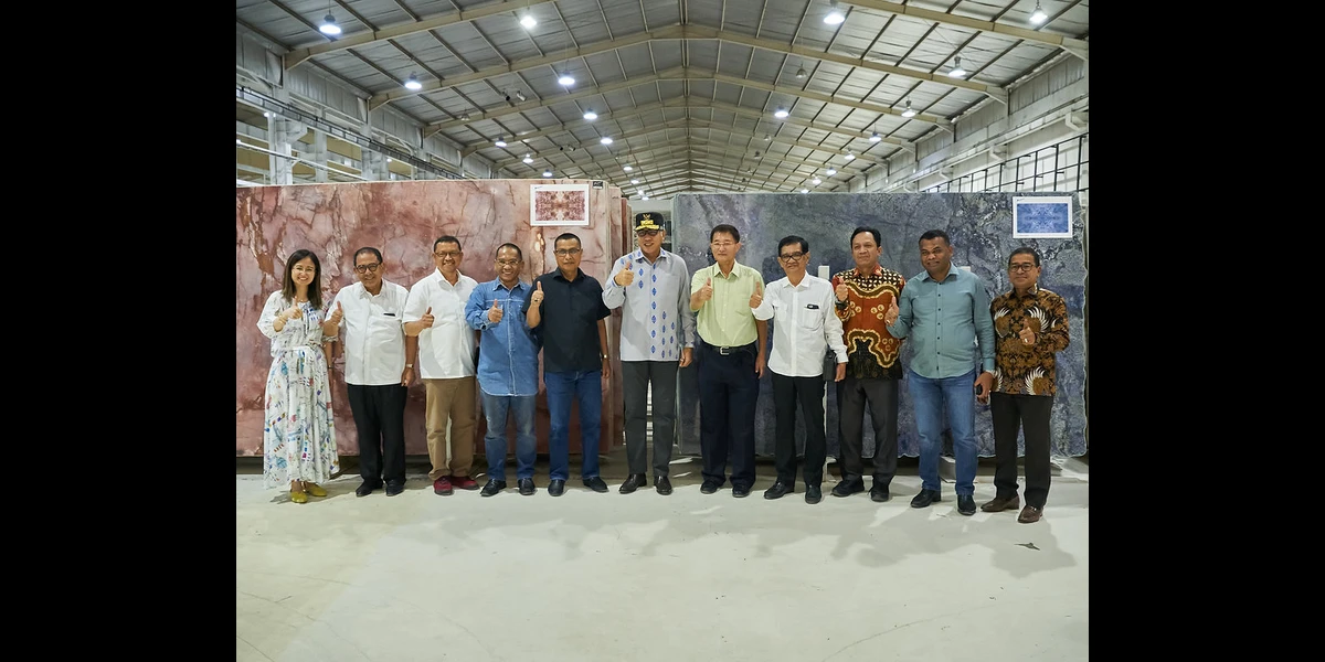 Fagetti dan Pemprov Aceh Siap Kerja Sama Kelola Pabrik Batu Alam di Aceh