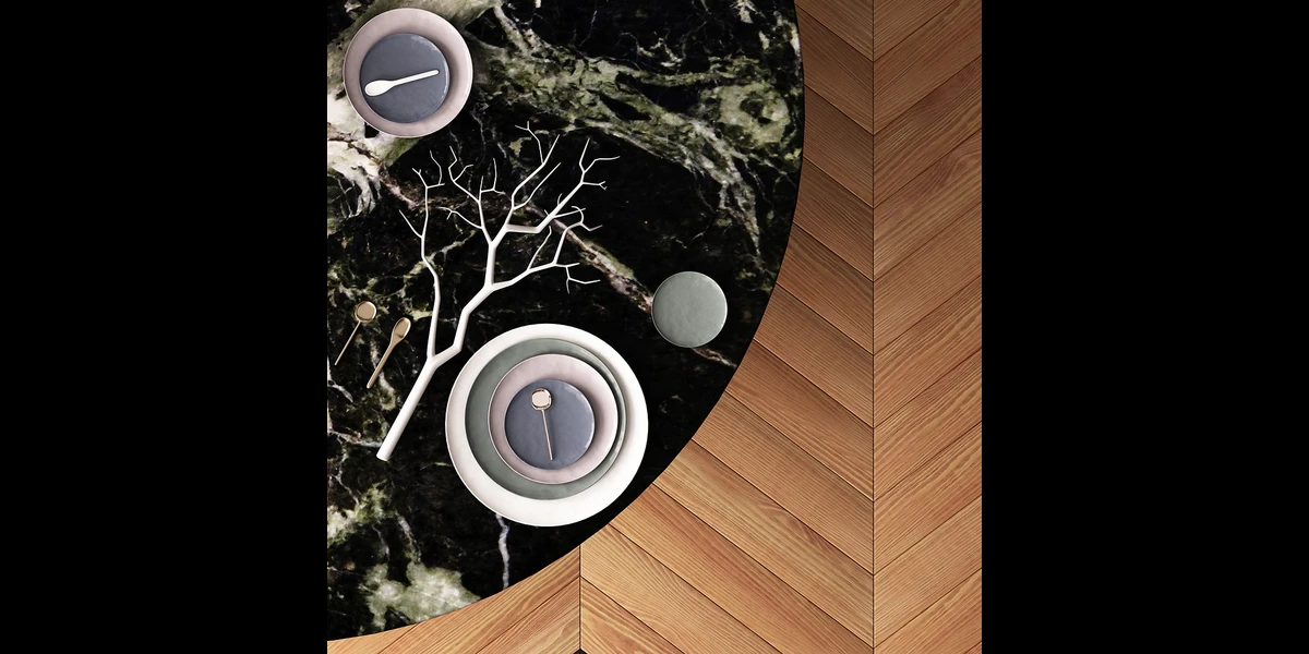 Pesona Marmer Hitam yang Mewah dan Elegan