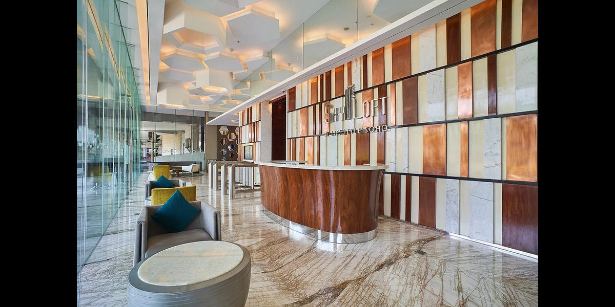 Marmer Dinding Kantor Profesional dan Tahan Lama