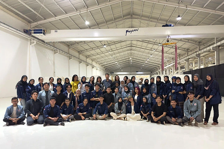 Kunjungan Mahasiswa Universitas Gunadarma