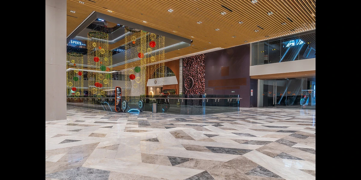 Lantai Marmer Mall yang Tahan Lama dan Estetis