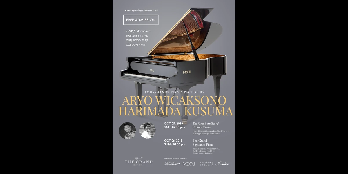 FOUR-HANDS PIANO RECITAL