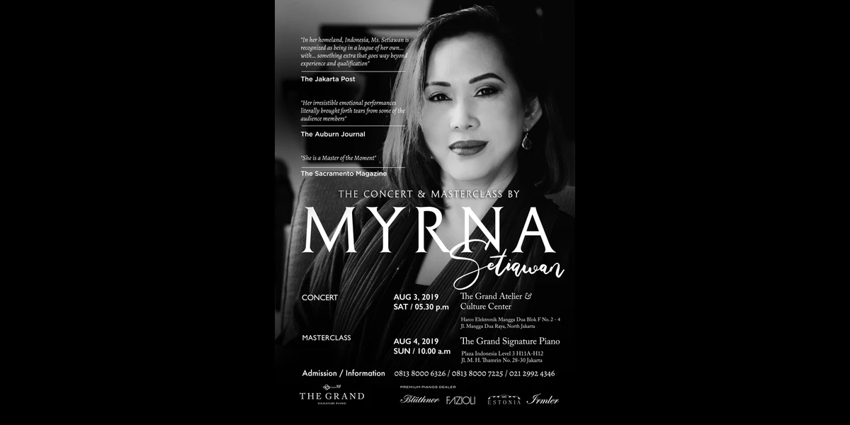 THE CONCERT OF MYRNA SETIAWAN