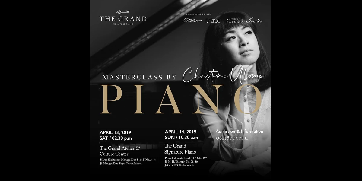 Masterclass by Christine Utomo (Piano)