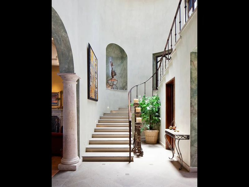 niche marmer area tangga