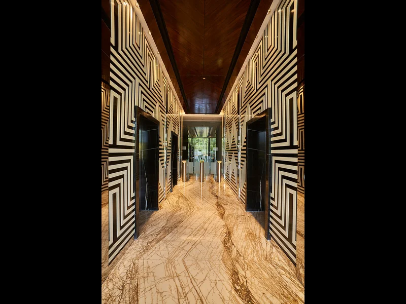 Marmer bookmatch unik