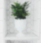 Niche marmer hexagon